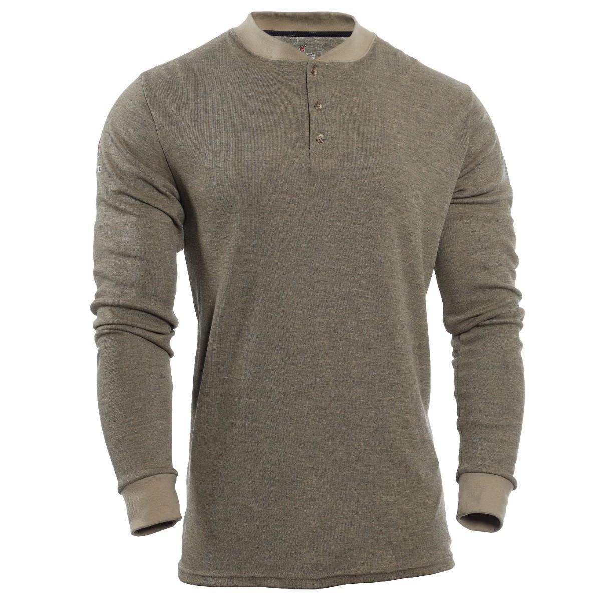 【DISCERNMENT】Gunner Henleyneck Hood Long Sleeve DRIFIRE TECGEN FR Long Sleeve Henley